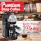 Brentwood Industries Espresso and Cappuccino Maker in Black GA-135BK - alternate 2