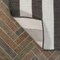 Jonathan Y Negril Two-Tone Wide Stripe Black/Cream 2 ft. x 8 ft. Indoor/Outdoor Runner Rug SMB203C-28 - alternate 3