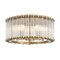 Euf Glasbury, Flush Mount, 5-Light, 18", Gold, Ribbed Glass 49185-010 - alternate 2