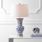 Jonathan Y Leo 28.5" Chinoiserie LED Table Lamp, Blue/White JYL5014A - alternate 2