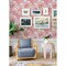 A-Street Prints Irina Coral Floral Blooms Wallpaper 4081-26301 - alternate 2