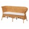 Bali & Pari Keitha Bohemian Light Honey Rattan 3-Piece Dining Nook Set 258-14182-14183-14188-ZORO - alternate 2