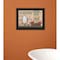 Homeroots Country Bath 12 Black Framed Print Bathroom Wall Art 406791 - alternate 2