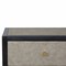 Homeroots 24" Brown Solid Wood Three Drawer Nightstand 651858 - alternate 4