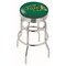 Holland Bar Stool Co 30" Chrome 2-Ring North Dakota State Swivel Bar Stool, Accent Ring L7C3C30NDakSt-G - alternate 1