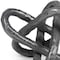 Homeroots Petite Silver Metal Chain Link Sculpture 392464 - alternate 2
