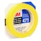 3M Floor Marking Tape, vinyl, No Legend, Yellow, 3/4 in W., 5.2 mil Thickness 471 - alternate 2