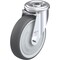 Blickle Kingpin Swivel Caster, PU, 5", 330 lb. LER-PATH 125KF - alternate 1