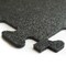 Southern Oaks 18in x 18in Black Rubber Tiles & Edges with Black Flake 49231 - alternate 3