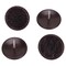 Prosource Furniture Glide, Carpet/Steel, Brown, Brown, 1-1/4 x 1-1/4 x 15/16 in Dimensions FE-S510-PS - alternate 1