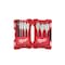 Milwaukee Tool Flat Boring Bit 6" Universal Set - 8PC 49-22-0175 - alternate 1