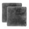 Homeroots Set Of Two 17" X 17" Charcoal Linen Solid Color Dining Chair Pad 480443 - alternate 2