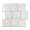 Apollo Tile Antiek 3.94 in. x 3.94 in. Glossy White Ceramic Square Wall and Floor Tile (6.46 sq. ft./case) (60-pack) MOD88WHT44A - alternate 2