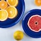 Smarty Had A Party 10 Light Blue Flat Round Disposable Plastic Dinner Plates 120 Plates, 120PK 830-LBL-CASE - alternate 2