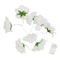 Elegani 8 LED White Flower String Lights - Warm White Floral Fairy Lights for Home and Event Dcor PH-600311 - alternate 1
