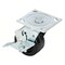 Zoro Select NSF-Listed Plate Caster, 800 lb. Ld Rating, Roller P21S-PH040R-14-WB-DL - alternate 2