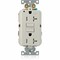Leviton SmartlockPro GFCI 20A WR/TR/PI Lt Al G5362-WTT - alternate 1