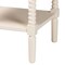 Baxton Studio Braith Farmhouse Ivory Spindle Wood 1-Drawer Nightstand 258-14209-ZORO - alternate 3