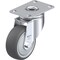Blickle Swivel Plate Caster, PU, 3-1/8", 240 lb. LKPA-PATH 80KF-12 - alternate 1