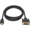 Tripp Lite Eaton Tripp Lite Series HDMI to DVI Adapter Cable (M/M), 10 ft. (3.1 m) - (HDMI to DVI-D M/M) 10-ft. P566-010 - alternate 1