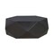 Homeroots 50" Black Wood Hexagon Block Coffee Table 714209 - alternate 1