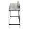 Homeroots 47" Gray and Black Wood and Metal Computer Desk 489895 - alternate 3