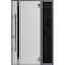 Vdomdoors Front Exterior Prehung Steel Door Ronex1011 Grey Sidelight Exterior Window Sidelite Stainless RONEX1011EXD-GRE-W36+14 X H80-LH-I - alternate 1