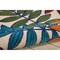 Homeroots 12' X 15' Ivory Blue And Orange Indoor Outdoor Area Rug 521657 - alternate 2