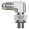 Gates Male Metric with O-Ring to Male JIC 37 Flare - 90 Metric Conversion G63160-1808 - alternate 2