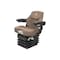 Uni Pro 1310 Air Suspension Seat, 12-Volt, Dynamic Dampening Susp., Brown Fabric 8276 - alternate 1