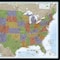 National Geographic United States Decorator Map, Laminated, 43.5'' x 30.5'' RE00622083 - alternate 2