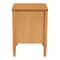 Baxton Studio Lucera Mid-Century Oak Brown 2-Drawer Bobbin Nightstand 257-14123-ZORO - alternate 2