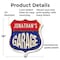 Signmission Jonathan's Garage, 18 Inch X 18 Inch, Plastic Sign SHI-P-18-383-JONATHAN - alternate 2
