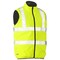 Bisley ANSI Type R Class 2 Reversible Puffer Vest 332M0330H-YEL/XL - alternate 1