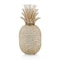 Homeroots 23" Glam Bling Faux Crystal and Gold Pineapple 480042 - alternate 2