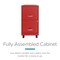 Space Solutions 14.25 in W 2 Drawer Mobile Vertical File Cabinet, Lava Red 24410 - alternate 2