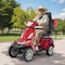 Vevor Heavy Duty 4-Wheel Mobility Scooters 21.5 Miles 3-Speed 500lbs Capacity VISTA Quater - alternate 2