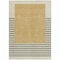 Homeroots 10' X 14' Gold Black And Beige Striped Washable Indoor Outdoor Area Rug 597222 - alternate 2
