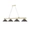 Z-Lite Cordon Heritage Brass 4 Light Billiard 2306-4HBR-MBRZ - alternate 2