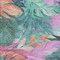 Homeroots 3' X 5' Teal Blue And Aqua Floral Washable Indoor Outdoor Area Rug 611132 - alternate 2