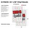 Signmission Move-in Special, Vinyl Decals Only 24 Inch x 36 Inch, Vinyl Decal, 2PK DSB-2436-2PACK-Move-in Special - alternate 2