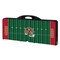 Picnic Time Family Of Brands San Francisco 49ers - Football Field - Picnic Table Portable Folding Table with Seats, (Black) 811-00-175-275-2 - alternate 2