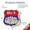 Signmission Bill's Garage, 18 inch X 18 inch, Vinyl Decal, 2PK SHI-D-2PACK-18-383-BILL - alternate 2