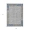 Homeroots 9' X 12' Taupe Beige And Blue Geometric Washable Indoor Outdoor Area Rug 582000 - alternate 2