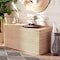 Bali & Pari Caden Braided Natural Rattan Storage Bench 259-14271-ZORO - alternate 2