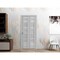 Sartodoors Sliding Closet Bi-fold Doors Grey Solid Core Modern Interior QUADRO4445BF-OAK-56 x 84 (2* 28x84) - alternate 2