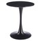 Leisuremod Bristol Round MDF Dining Table - Pedestal Base Kitchen Table, Modern Style BTBL-B24BLMT - alternate 3