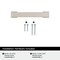 Amerock Bridgeport 3 inch (76mm) Center-to-Center Satin Nickel Cabinet Pull, 25PK 25VMP37030G10 - alternate 2