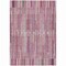 Homeroots 9' X 12' Blush And Ivory Striped Washable Indoor Outdoor Area Rug 631531 - alternate 2