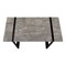 Homeroots 49" Gray and Black Computer Desk 489868 - alternate 3